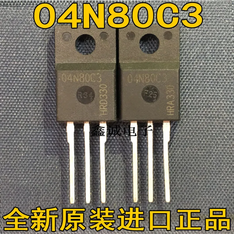 

10 шт. SPA04N80C3 TO220F 04N80C3 TO220F 04N80 800 в 4A TO220F