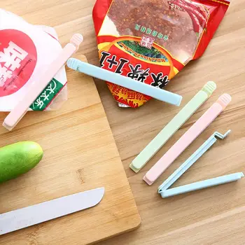 

5Pcs/set Plastic Bag Sealer Snack Fresh Food Storage Bag Clips Kitchen Tool accessories Mini Vacuum Sealing Clamp Food Clip