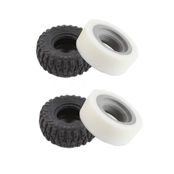 

2PCS D1RC Super Grip Two-stage Sponge RC Crawler Car 2.2 Inch RC Thick Wheel Tires For 1:8 SCALE Axial