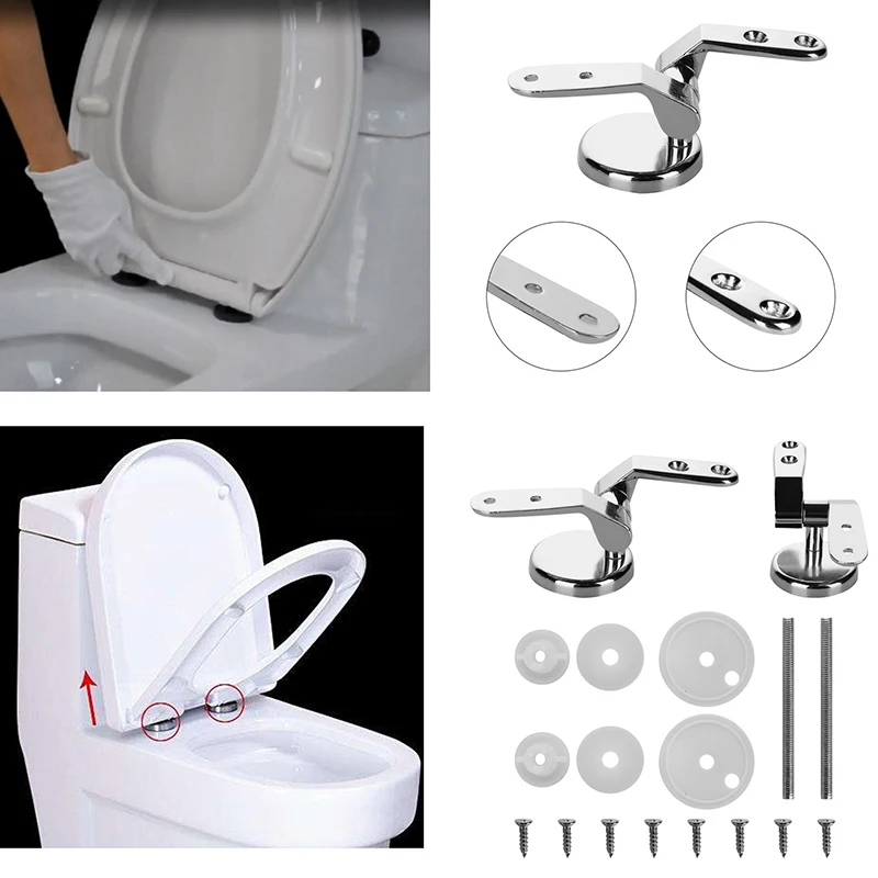 10 Pcs Set One-Set Hinge Toilet-Seat Hinge Toilet Mountings Gasket Nut-Replacement Tool Parts 10 Pcs Set One-Set Hinge Toilet-Seat Hinge Toilet Mountings Gasket Nut-Replacement Tool Parts