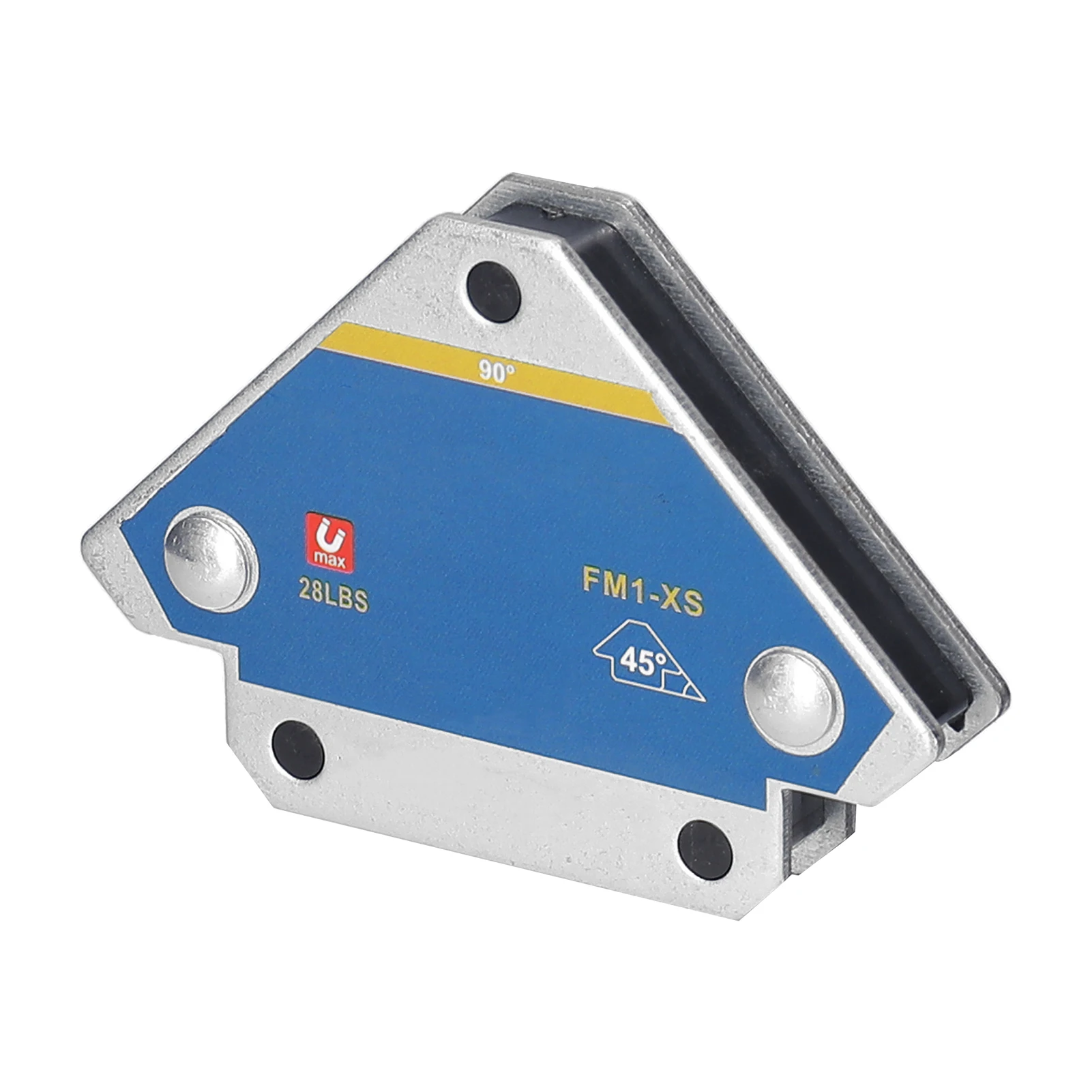 1/2/4Pc Magnetic Welding Fixer 45&deg; 90&deg; 135&deg; Multi-angle Magnet Weld Positioner Ferrite Auxiliary Locator Tool Welding Positioner magnetic welding holders magnetic welding fixer