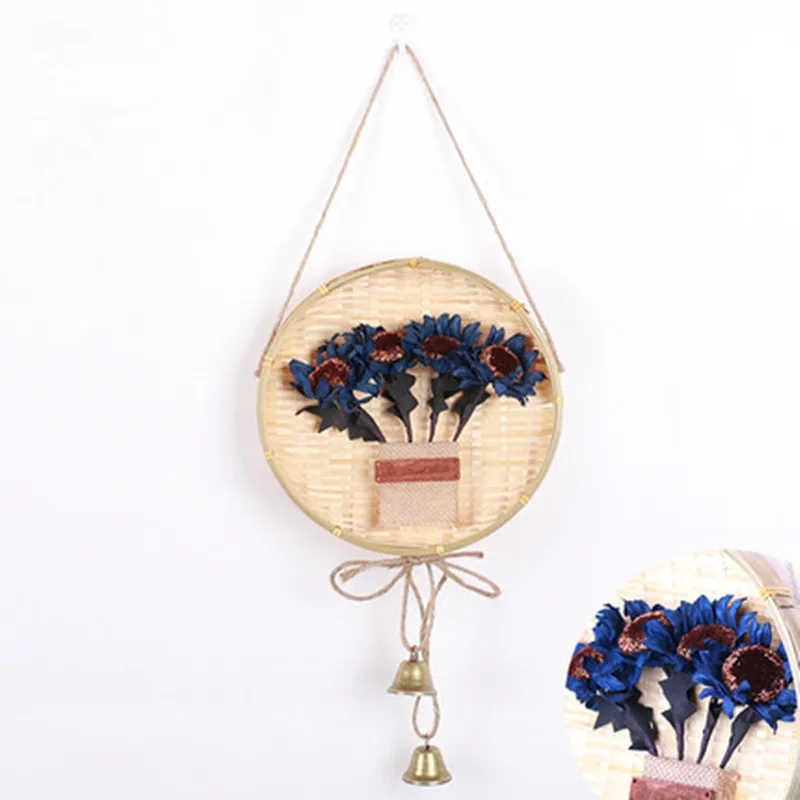 Chinese Creative Characteristics Bamboo Plant Pendants Hanging Home Shop Wall Decorations Corridor Classroom Ornaments M3177
