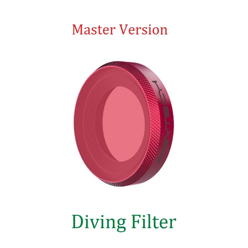 Diving Filter PGYTECH трубка для ныряния фильтр объектива основная версия для DJI OSMO аксессуары для экшн-камеры - Цвет: Diving Filter
