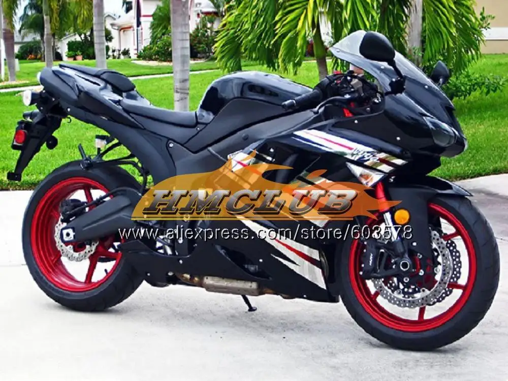 No. 20 Средства ухода за кожей для KAWASAKI NINJA ZX 6R 6 R 600CC ZX636 2007 2008 32CL. 0 ZX600 ZX-636 ZX-6R 07 08 ZX 636 ZX6R 07 08 обтекатель фабрики "красный - Цвет: No. 20