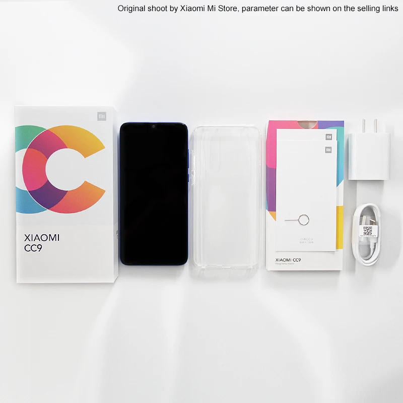 Мобильный телефон с глобальной ПЗУ Xiaomi mi CC 9 6 ГБ 64 (mi Lite) полноэкранная камера