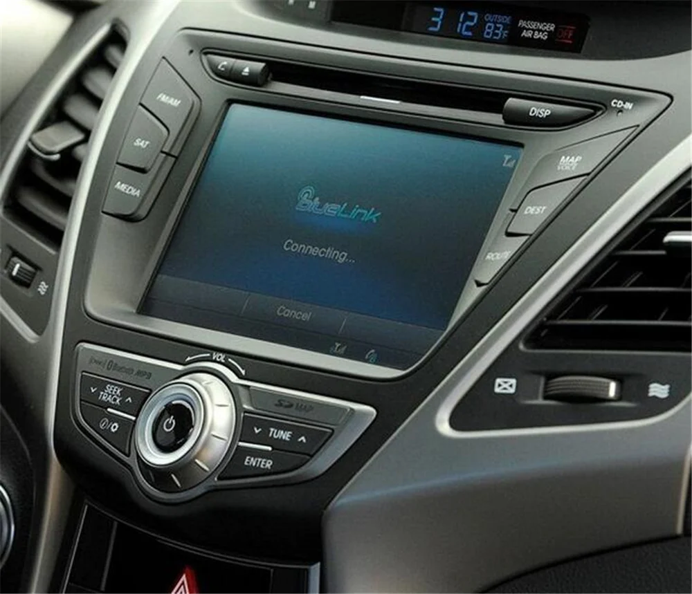 Android 10,0 Автомобильный dvd радио Мультимедиа Видео плеер Navi gps для hyundai Elantra+ Avante(MD) аудио стерео головное устройство карта