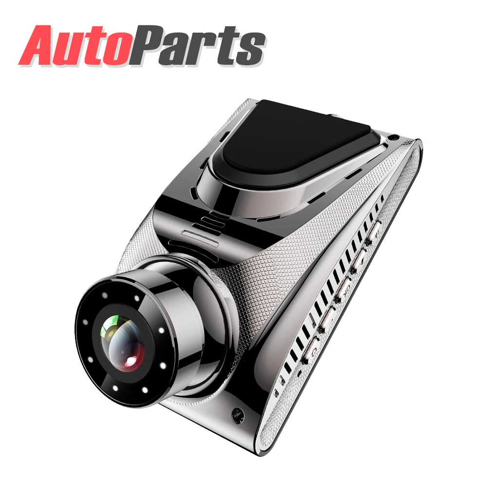 Автомобильный видеорегистратор tesla с вертикальным дисплеем 3 дюйма Full HD