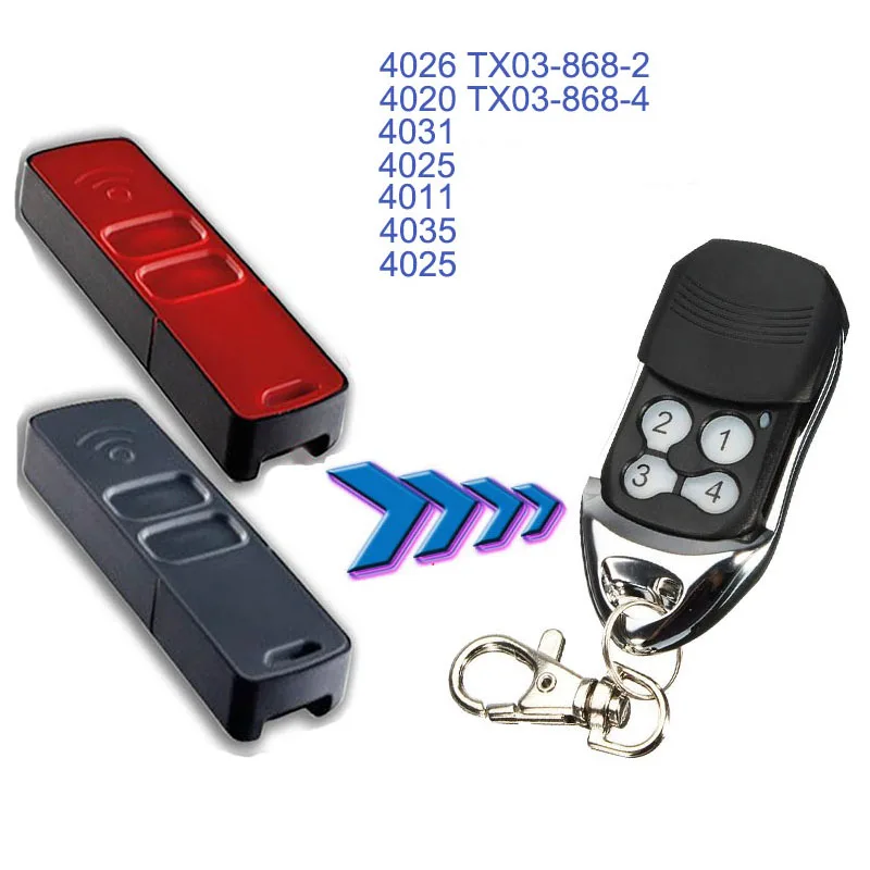 

Garage Door 868.3mhz Garage door remote control command 4025 4026 868MHz transmitter