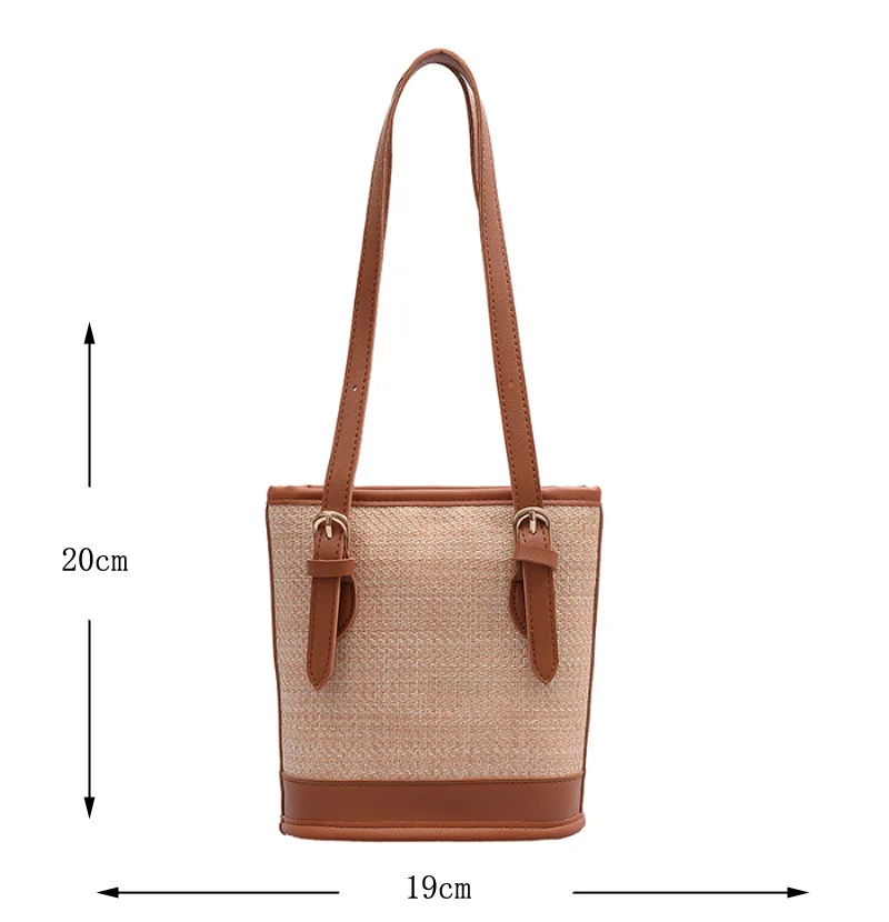 Женские сумки, дизайнерская сумка, новая простая сумка на плечо контрастного цвета, Повседневная модная сумка-мессенджер, небольшая сумка-корзина CUMY