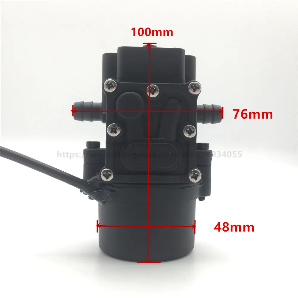 12S DC 44V HV mute Мини Бесщеточный Водяной насос Дрон спрей система мини-диафрагма распылитель встроенный ESC