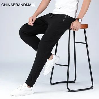 

Men Plus Fat Plus Size Leisure Sports Pants Male Fat Man Thin Section Close The Mouth Trousers Male
