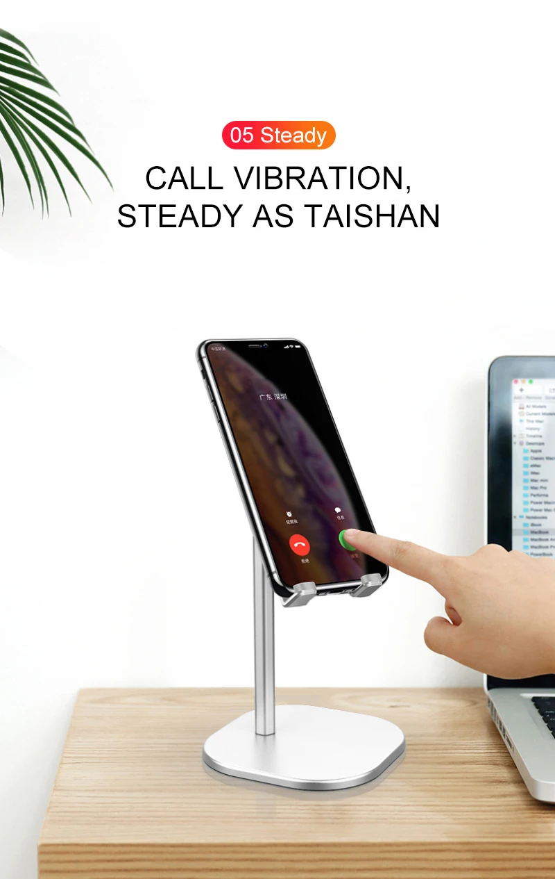 Подставка для планшета настольная алюминиевая металлическая для iPad Pro Mini Xiaomi Mi Pad 4 samsung 10,1 дюймов Подставка для планшета Универсальная