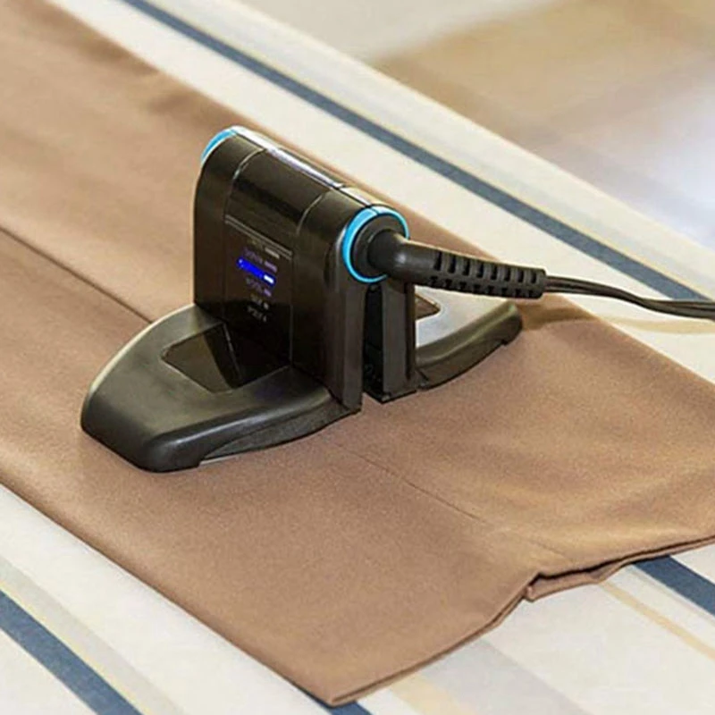 Folding Portable Iron Compact Pressup and Perfect Foldable Travel Iron Fordable Mini Iron for Collar with Global Universal Plug