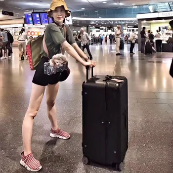 

31“ 33 inch PC large trolley luggage big check in baggage hard spinner suitcase for traveling