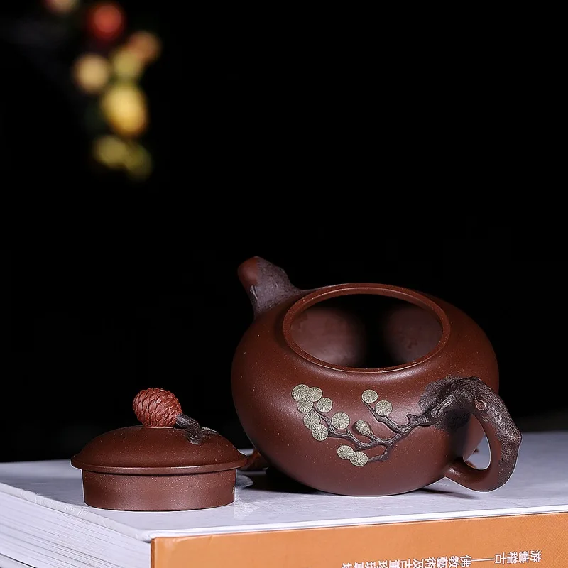 2591 чайник Исин мастера Исин Глиняный Чайник Eggshell Исин Глиняный Чайник подошва Songyun 250 мл винтажное специальное предложение