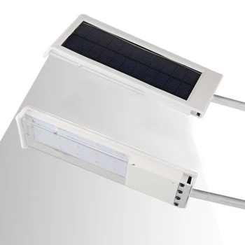 

15 LED White Color Waterproof 1.8W/360mA Solar Sensor Wall Street Light Outdoor Garden Path Led Lamp