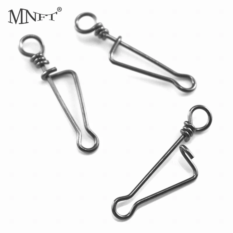 

MNFT 1 Bag 100/500pcs Italian Fishing Snaps Quick Easy Connector Terminal Tackle Rig