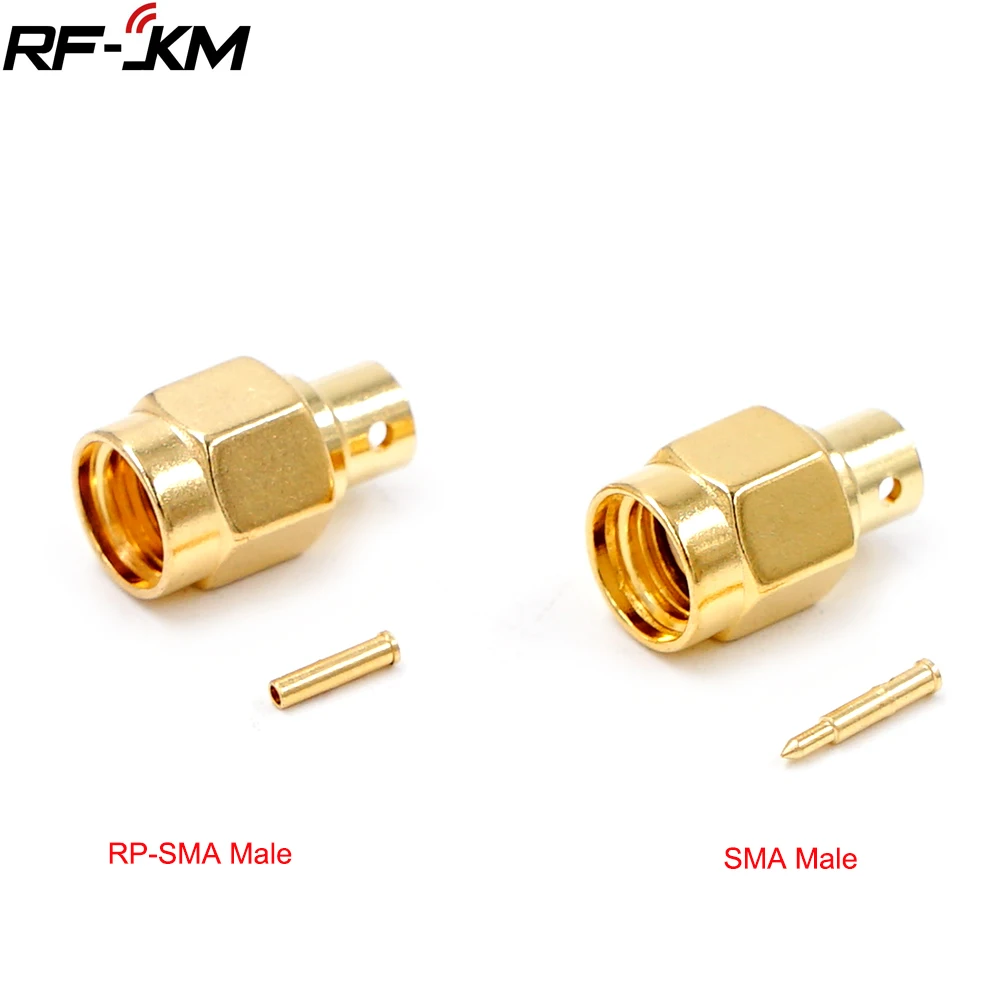 10 шт. разъем SMA RF стандартный штекер Полужесткий для RG402 | Строительство и ремонт