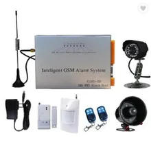GSM беспроводная домашняя охранная сигнализация с поддержкой камеры SMS/MMS/TEL/Email Alarm