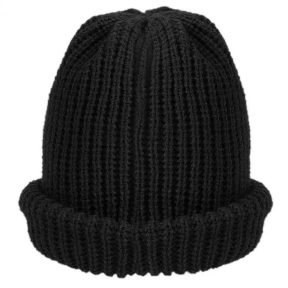 Зимняя брендовая мужская и женская теплая зимняя вязаная Лыжная шапка с черепом, громоздкая шапка, шапка с помпонами, Шапка-бини для девочек, толстая шапка, Прямая поставка