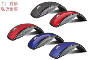 

Factory Wholesale Folding Wireless Mouse Standard 2.4G Laptop Desktop PC Universal Send Gift
