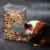 Хомяк Кролик Food Dispenser Feeder Plastic Clear Automatic Pet Feeder For Hamster Морские Свинки Food Bowl ContainerHamster Rabbi