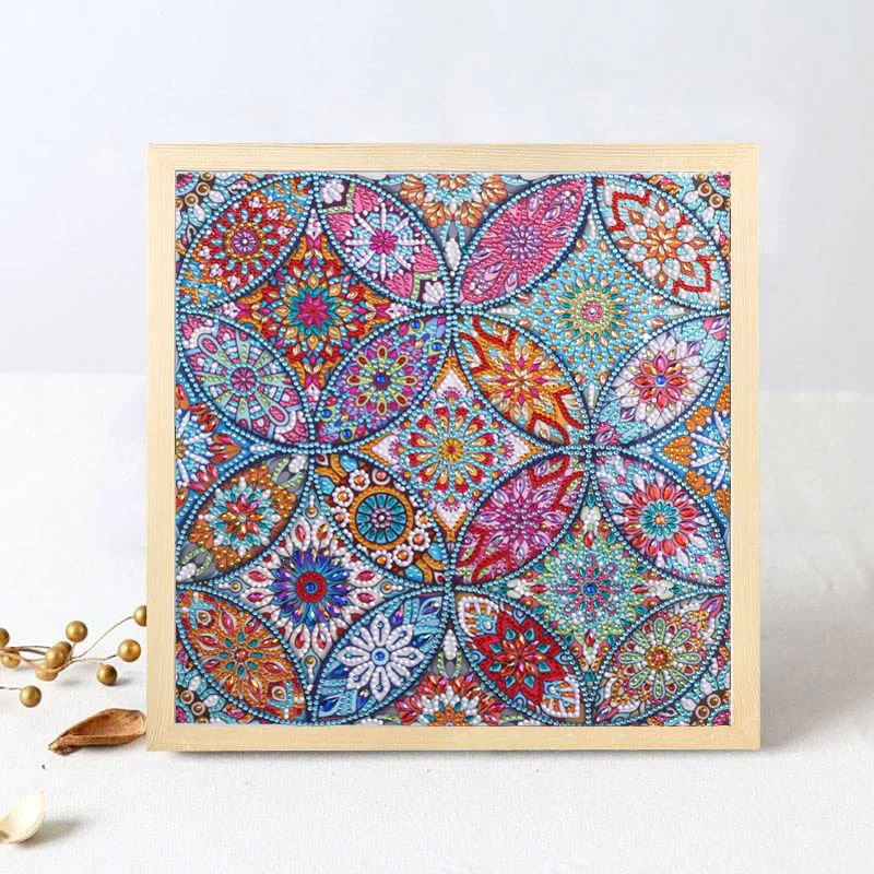 

Colorful Flower 5D DIY Special Shaped Diamond Painting Embroidery Needlework Rhinestone Crystal Cross Crafts Stitch Kit