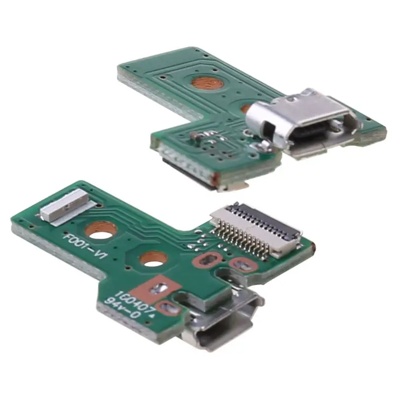 

USB Charging Port Board With 12 Pin Flex Cable For JDS-030 PS4 Controller