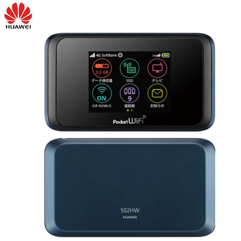 Разблокированный мобильный Hotspot Huawei 502HW беспроводной маршрутизатор wifi|3G/4G