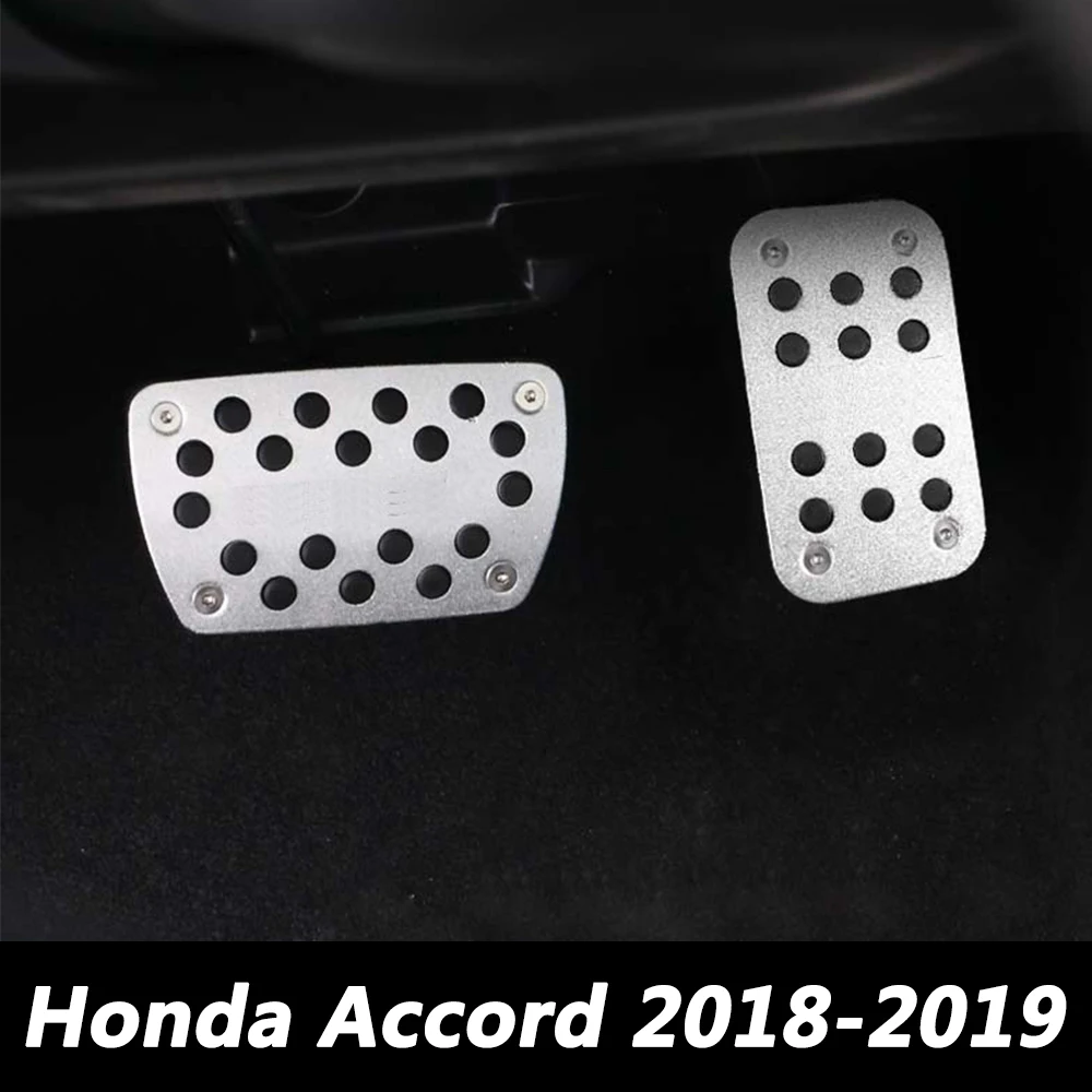 Для Honda Accord 10 10th автомобильные тормозные педали накладка газа сцепления тормоза управления Padals автомобиль Стайлинг Аксессуары