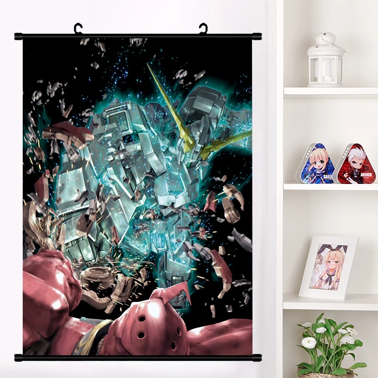 ; аниме «мобильный костюм Gundam Unicorn UC аниме настенные настенный плакат домашний декор отаку коллекция искусство