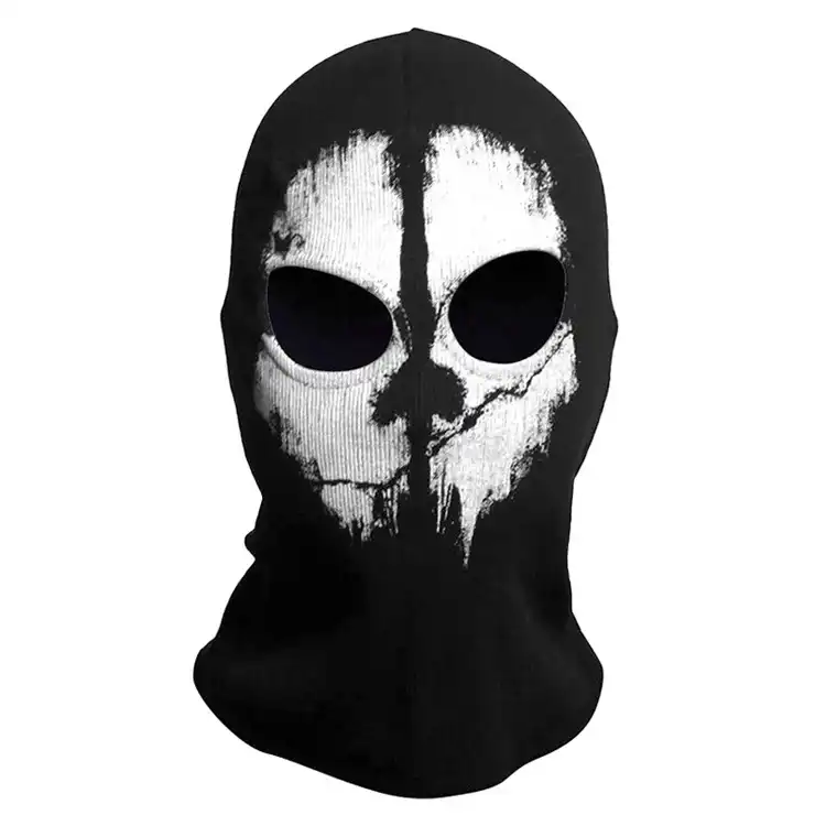 Cs Go Mayitr Halloween Ghost Skull Motorcycle Balaclava Mask Cycling Full Face Game Cosplay Mask Protection Boys Costume Accessories Aliexpress
