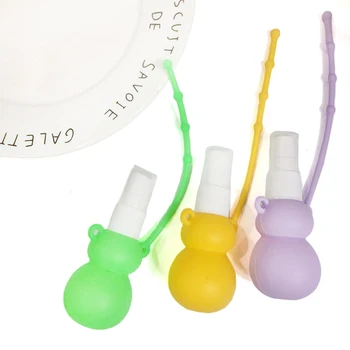 

30ML Silicone Gourd Type Empty Bottle Empty Spray Bottles Silicone Mini Refillable Container Empty Cosmetic Containers