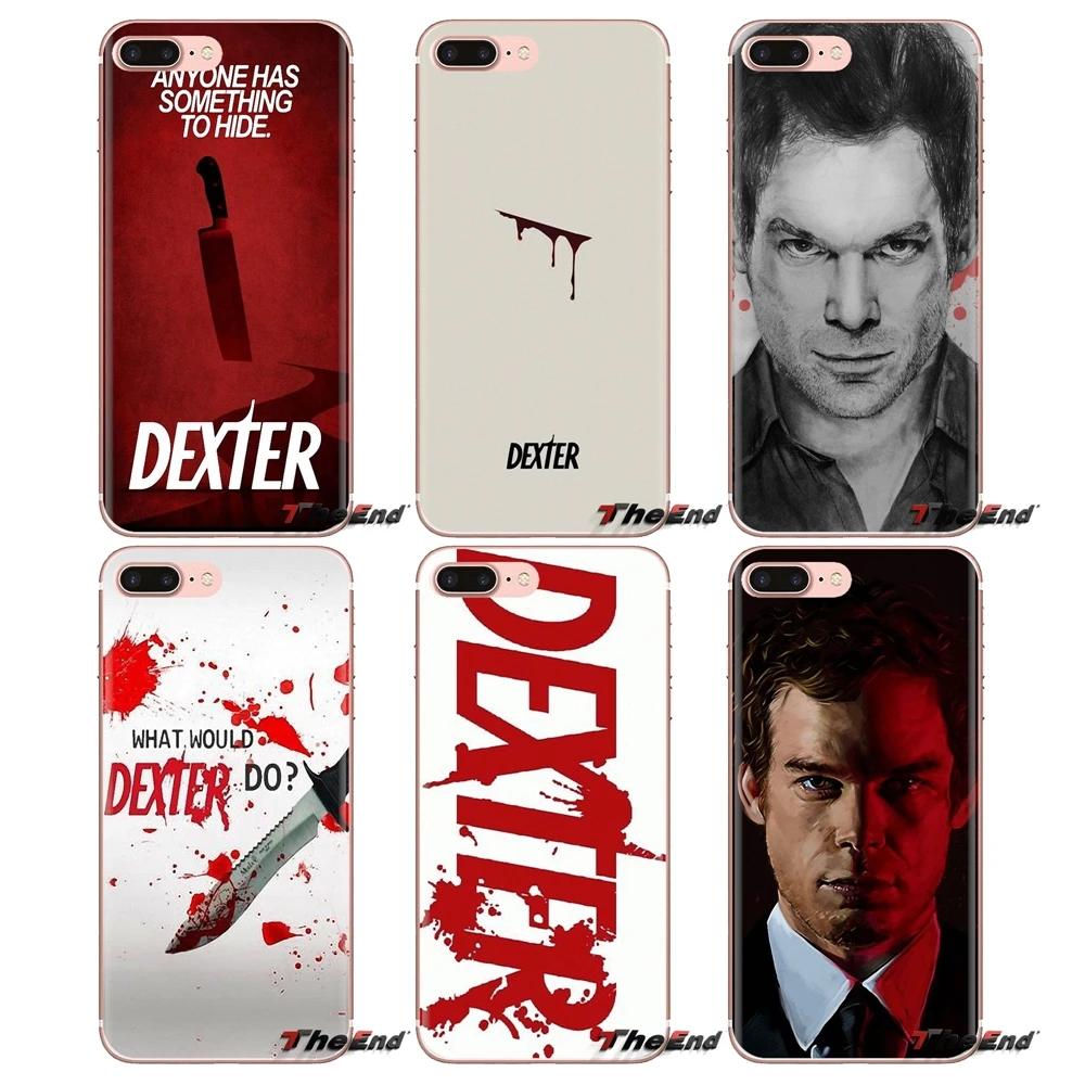 Для Xiao mi 4 5 5s 6 A1 A2 5X6X8 9 Lite SE Pro Max Mix 2 3 2S силиконовый чехол для телефона Dexter Morgan blood cross