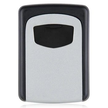 

Wall Mounted 4 Digit Combination Key Storage Security Safe Lock Outdoor Indoor
