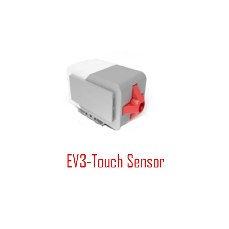Touch Sensor Technic Mindstorms EV3 PF части литиевая батарея совместима с Technic 45544 95656 DIY образовательные строительные блоки для 45500 - Цвет: Touch Sensor