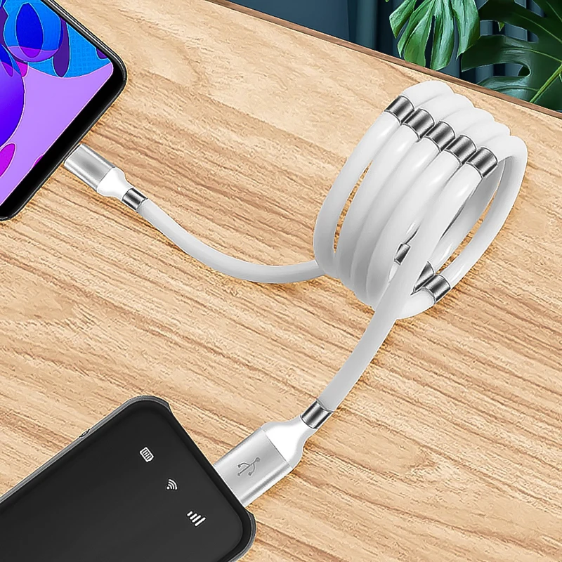 Магнитный usb-кабель для MOTO G2 G4 G7 G8 E6 Z4 Play Plus Power lite One Vision кабель быстрой зарядки Micro