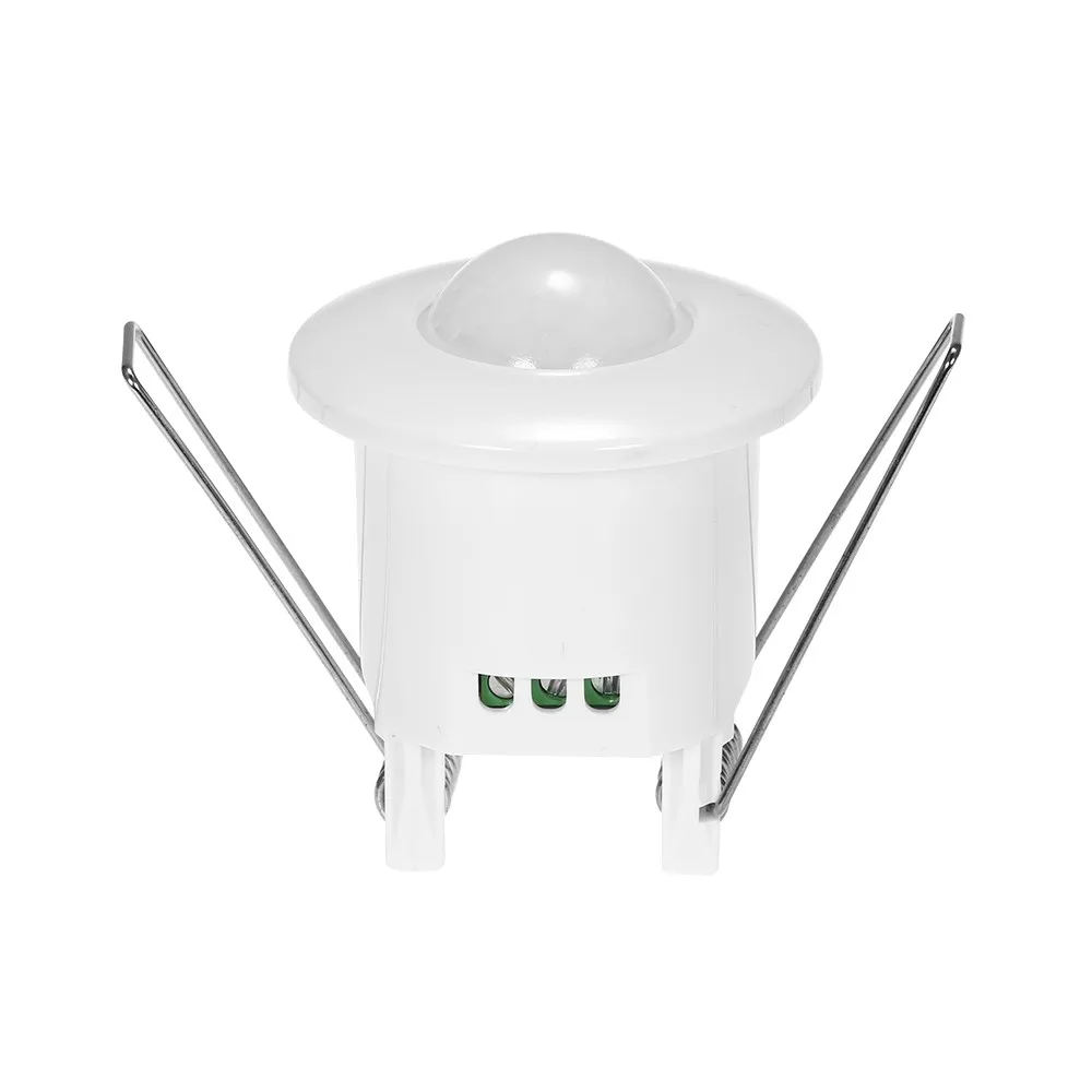 

110V 220V Mini Infrared Motion Sensor Switch PIR Motion Sensor Movement Activated Recessed Ceiling Senor Delay Time Adjustable
