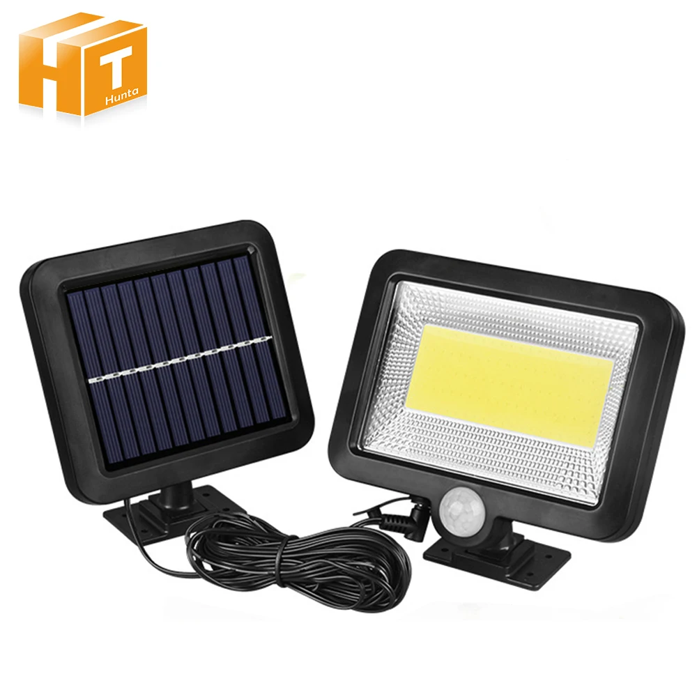 

LED Outdoor Solar Wall Light PIR Motion Sensor Solar Lamp Waterproof Infrared Sensor Garden Light