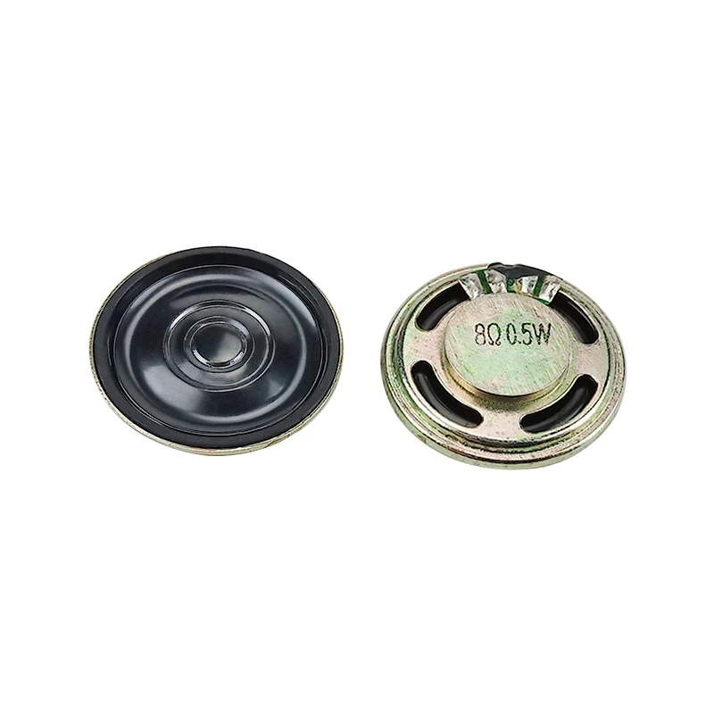 Altoparlante 27Mm 8 Ohm 0.5W Piccolo Driver Per Altoparlante Per Unità Audio Audio A Trasmissione Vocale Giocattolo 2 Pezzi