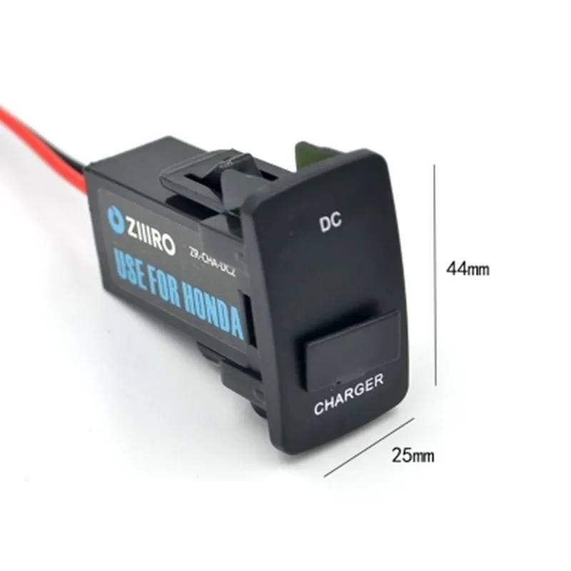 

Car Interface USB Charger USB Port Charger with voltmeter DC LCD Display for Xiaomi DVR for Honda CRV