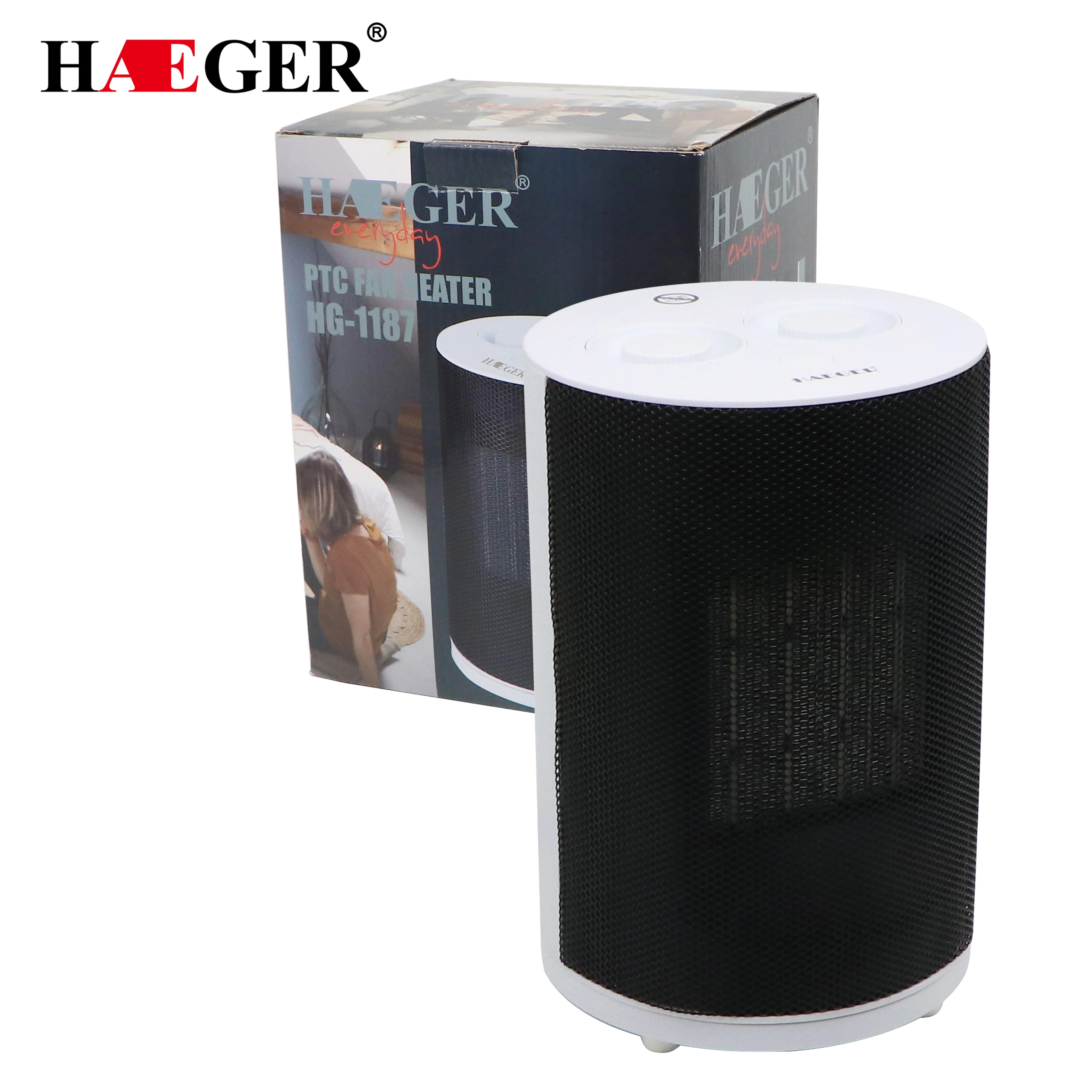 Electric Heaters Fan countertop Mini home room handy Fast Power saving Warmer for Winter Ceramic Heating