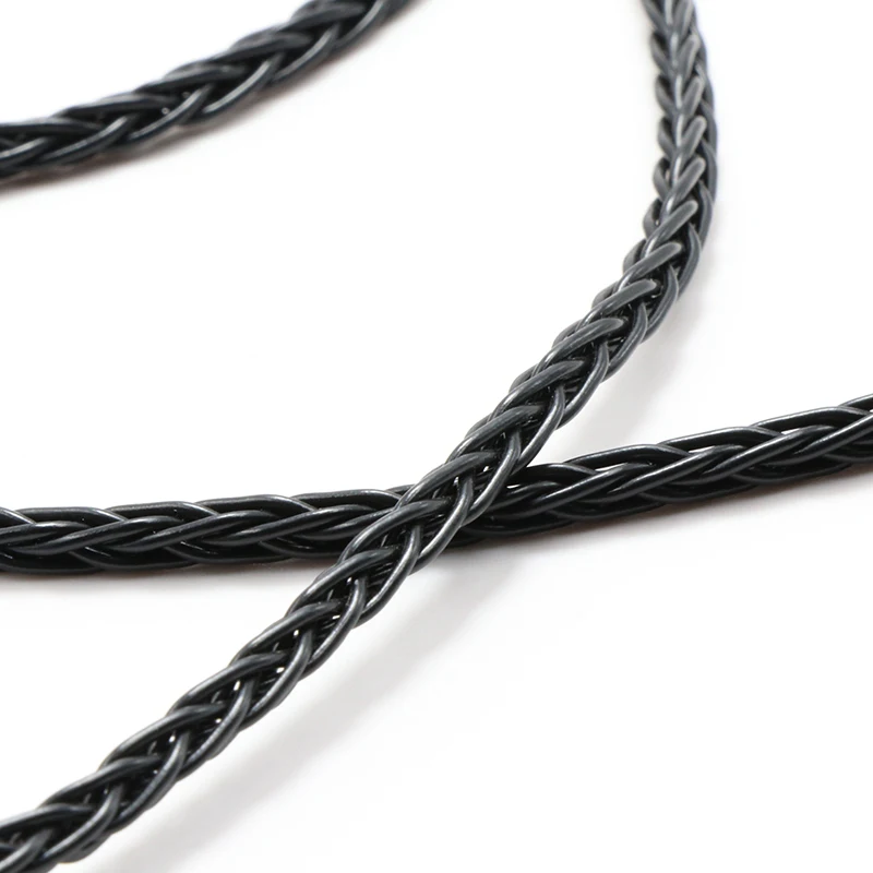 Thouliess Black Silver Plated Headphone Upgrade Cable for Sundara Aventho focal elegia t1 t5p D7200 D600 D7100 MDR Z7 Headphones