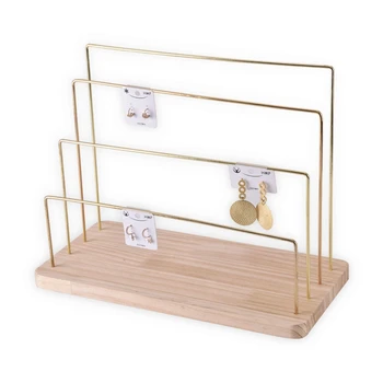 

Portable Jewellery Organizer Rack for Earrings Rings Brooch Holder Necklace Bracelet Stand Display Storage