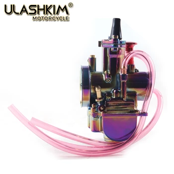 

Multicolor PWK 28 30 32 34 Carburetor Carburador With Power Jet ATV Kart Dirt Bike Fit On 4T Racing Motor