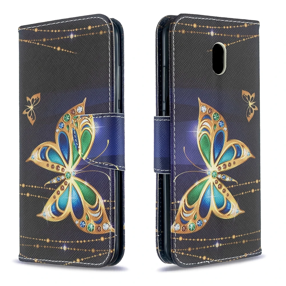 Красный кожаный чехол для mi 8 8A Funda Xiao mi Red mi Note 8T mi CC9 Pro Note 10 Pro роскошный 3D флип-кошелек Магнитный чехол для телефона Capa - Цвет: 2