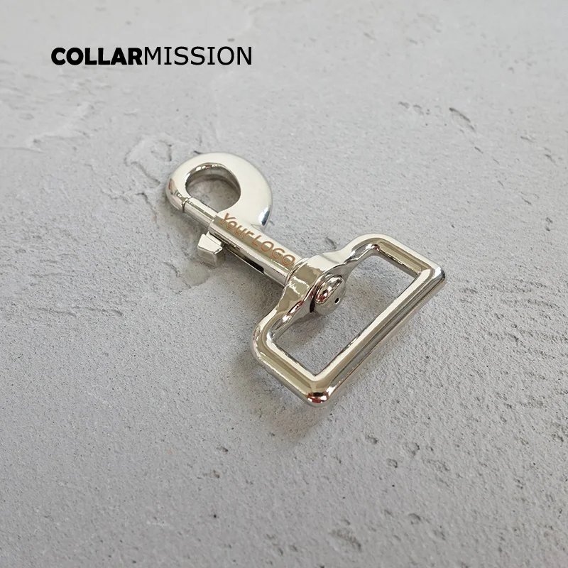 100pcs/lot DIY 30mm metal buckle for pet leash bag backpacks accessories We provide laser engraving service customize LOGO PK30Y