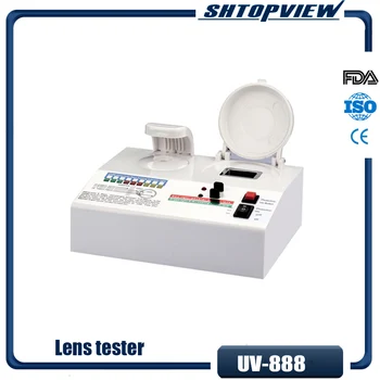 

UV-888 Combination tester available for testing UV-400 lens, anti-radiation lens, and photochromic lens