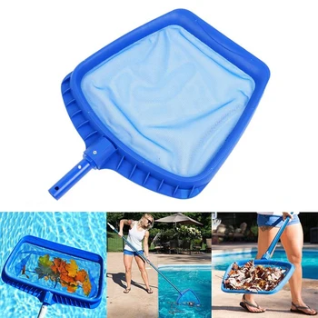 

Swimming Pool Skimmer Net, Heavy Duty Leaf Rake Cleaning Tool, Fine Mesh Shallow Deep Water Net Bag Catcher