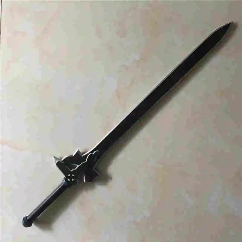 80 см меч искусство онлайн Сан 1: 1 Asuna оружие Kirigaya Kazuto Elucidator/Темный Меч для косплея